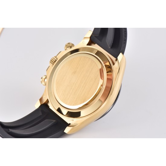 Rolex-Daytona 116518 40MM YG/RU Gold/Stk Clean DD4130