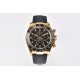 Rolex-Daytona 116518 40MM YG/RU Black/Stk Clean DD4130
