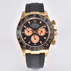 Rolex-Daytona 116518 Paul Newman 40MM YG/RU Clean DD4130