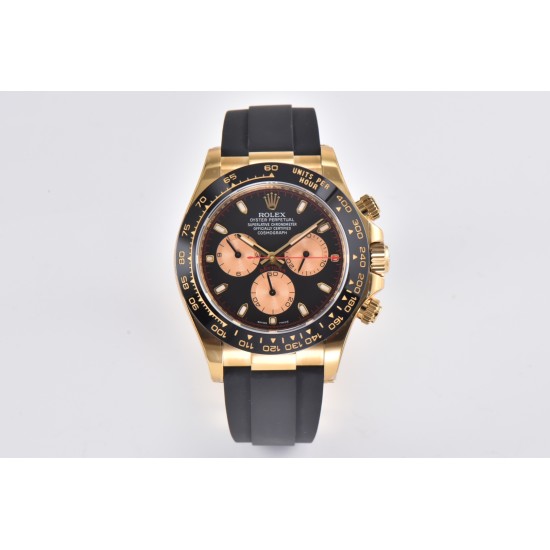 Rolex-Daytona 116518 Paul Newman 40MM YG/RU Clean DD4130