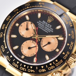 Rolex-Daytona 116518 Paul Newman 40MM YG/RU Clean DD4130