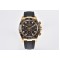 Rolex-Daytona 116518 40MM YG/RU Black/Dia Clean DD4130