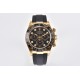 Rolex-Daytona 116518 40MM YG/RU Black/Dia Clean DD4130