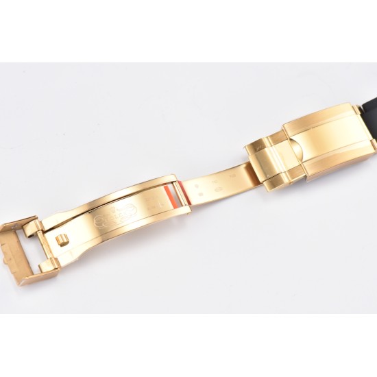 Rolex-Daytona 116518 40MM YG/RU Black/Dia Clean DD4130