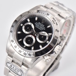 Rolex-Daytona 116520 40mm SS/SS Black Dial Clean DD4130