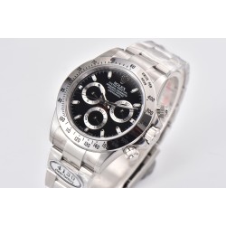 Rolex-Daytona 116520 40mm SS/SS Black Dial Clean DD4130