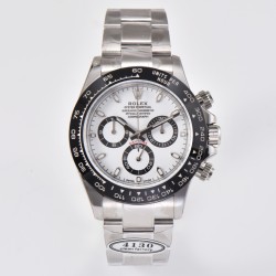 Rolex-Daytona 116500 40mm SS/SS White Dial Clean DD4130