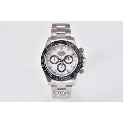Rolex-Daytona 116500 40mm SS/SS White Dial Clean DD4130
