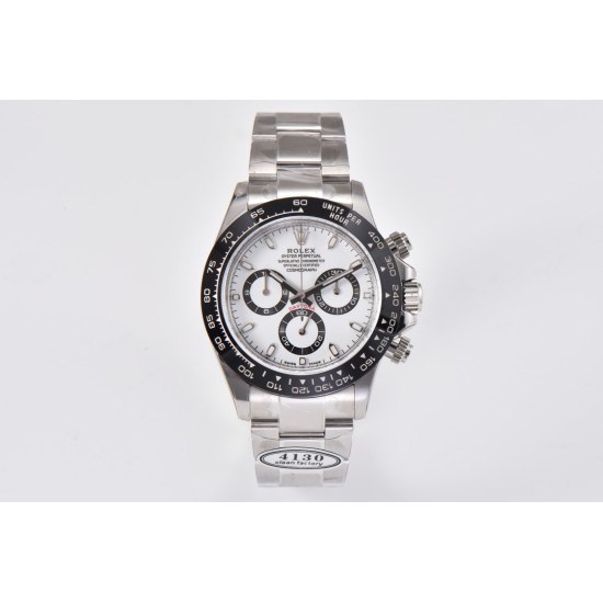 Rolex-Daytona 116500 40mm SS/SS White Dial Clean DD4130
