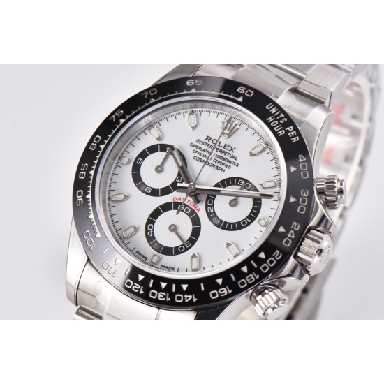 Rolex-Daytona 116500 40mm SS/SS White Dial Clean DD4130