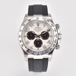 Rolex-Daytona 116519 40MM SS/RU White/Num Clean DD4130