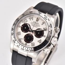 Rolex-Daytona 116519 40MM SS/RU White/Num Clean DD4130