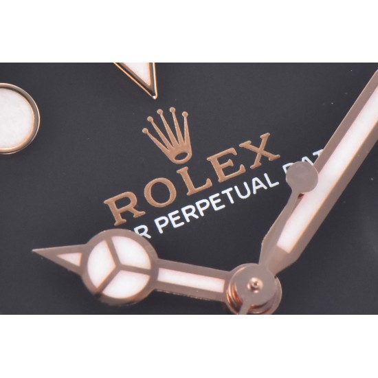 Rolex-Yacht-Master 126655 40mm RG/RU Black/Dot Clean VR3235