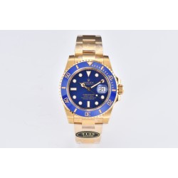 Rolex-Submariner 116618 LB 40mm 904L YG/SS Blue Dial Clean VS3135