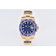 Rolex-Submariner 116618 LB 40mm 904L YG/SS Blue Dial Clean VS3135