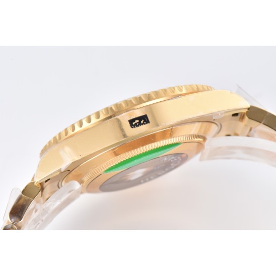 Rolex-Submariner 116618 LB 40mm 904L YG/SS Blue Dial Clean VS3135