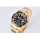 Rolex-Submariner 116618LN 40mm YG/YG Black/Dot Clean VS3135