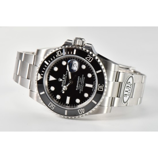 Rolex-Submariner 116610LN 904L SS/SS Black Clean VS3135