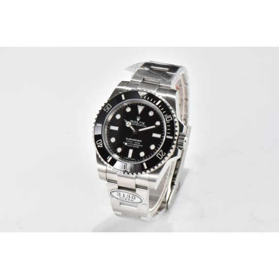 Rolex-Submariner No Date 114060 40mm ceramic 904L Clean VR3130