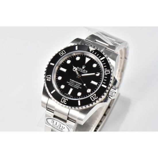 Rolex-Submariner No Date 114060 40mm ceramic 904L Clean VR3130