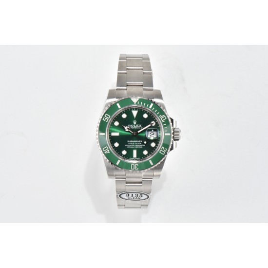Rolex-Submariner 116610LV Hulk 40mm SS/SS Green Dial Clean VS3135