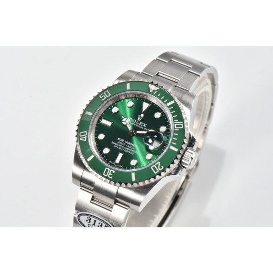 Rolex-Submariner 116610LV Hulk 40mm SS/SS Green Dial Clean VS3135