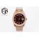 Rolex-DayDate 228235 40mm Pres RG/RG Brown/Dia EWF(ARF) VR3255