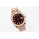 Rolex-DayDate 228235 40mm Pres RG/RG Brown/Dia EWF(ARF) VR3255