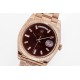 Rolex-DayDate 228235 40mm Pres RG/RG Brown/Dia EWF(ARF) VR3255