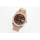 Rolex-DayDate 228235 40mm RG/RG Brown Textured/Stk EWF(JDF) V4 VR3255 (Gain Weight)