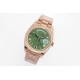 Rolex-DayDate 228235 40mm RG/RG Green/Rmn EWF(KF) VR3255(Gain Weight)