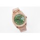 Rolex-DayDate 228235 40mm RG/RG Green/Rmn EWF(KF) VR3255(Gain Weight)
