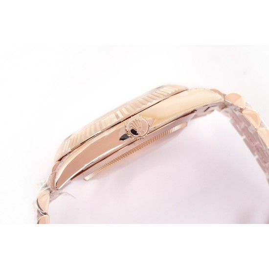 Rolex-DayDate 228235 40mm RG/RG Rose Gold/Rmn EWF(JDF) V4 VR3255 (Gain Weight)