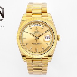 Rolex-DayDate 40mm YG/YG Gold/Stk EWF A2836