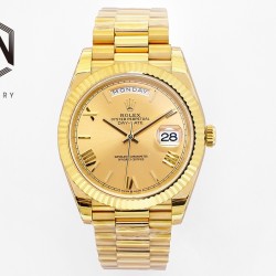 Rolex-DayDate 40mm YG/YG Gold/Rmn EWF A2836