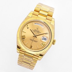 Rolex-DayDate 40mm YG/YG Gold/Rmn EWF A2836