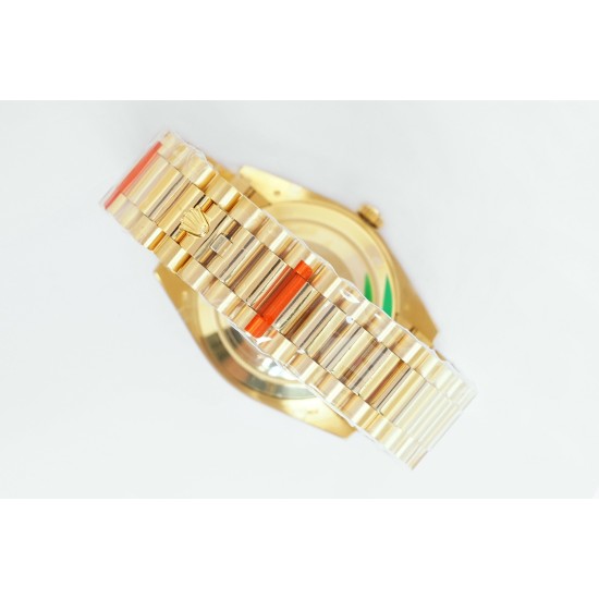 Rolex-DayDate 40mm YG/YG Gold/Rmn EWF A2836