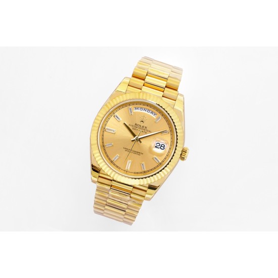 Rolex-DayDate 40mm YG/YG Gold/Dia EWF A2836