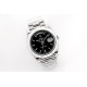 Rolex-DayDate 40mm SS/SS Black/Stk EWF A2836