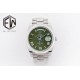Rolex-DayDate 40mm SS/SS Green/Rmn EWF A2836