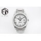 Rolex-DayDate 40mm SS/SS White/Rmn EWF A2836