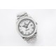 Rolex-DayDate 40mm SS/SS White/Rmn EWF A2836