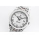 Rolex-DayDate 40mm SS/SS White/Rmn EWF A2836