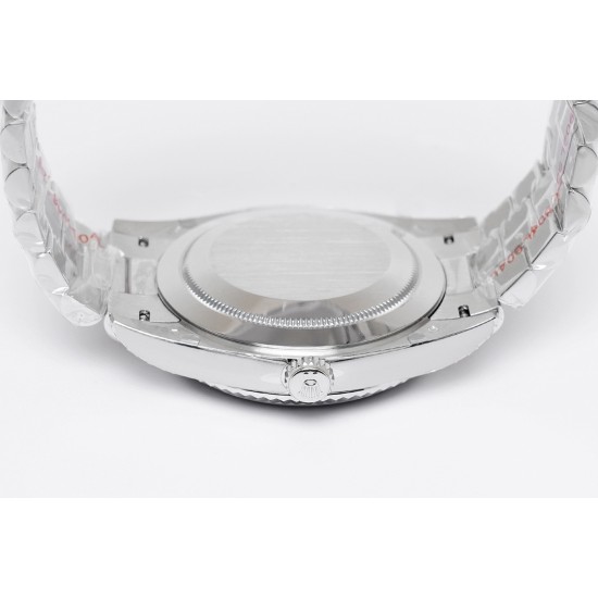 Rolex-DayDate 40mm SS/SS White/Rmn EWF A2836