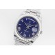 Rolex-DayDate 40mm SS/SS Blue/Rmn EWF A2836