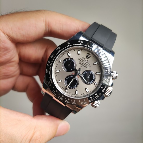 Rolex-Daytona 126519 40mm SS/RU Grey Dial BTF(JQF) SH4131 Super Clone