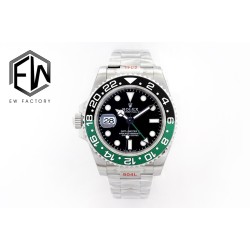 Rolex-GMT Master II 126720 Sprite Left Oys 40mm SS/SS Black Dial EWEF SH3285