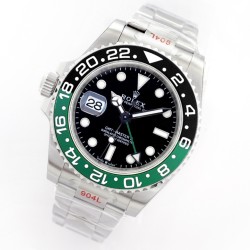 Rolex-GMT Master II 126720 Sprite Left Oys 40mm SS/SS Black Dial EWEF SH3285