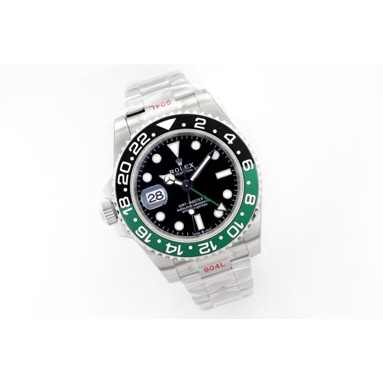 Rolex-GMT Master II 126720 Sprite Left Oys 40mm SS/SS Black Dial EWEF SH3285