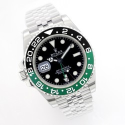 Rolex-GMT Master II 126720 Sprite Left Jub 40mm SS/SS Black Dial EWEF SH3285